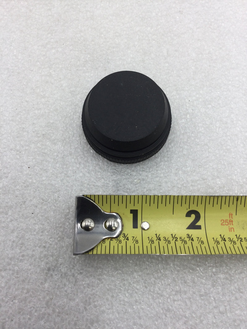 Westinghouse 314C245G01 Flush Pushbutton Dust Tight Cap in Black