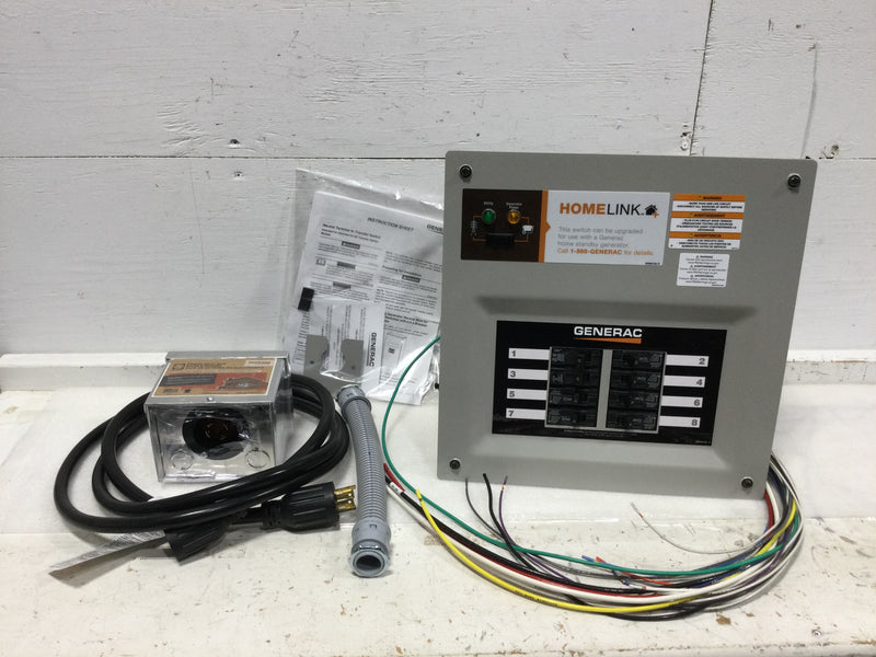 Generac G0068541 HomeLink™ 30 amp upgradeable manual transfer switch