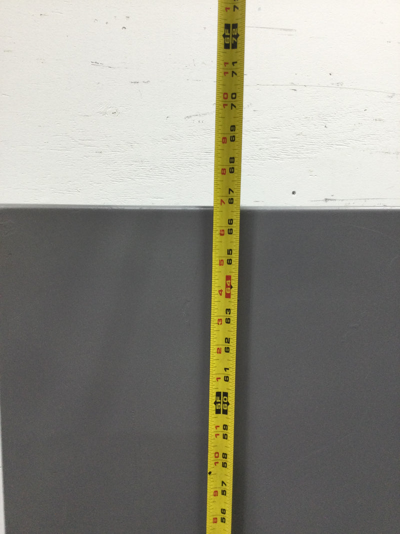 Westinghouse/Bryant HFN367 800 Amp 3 Pole 600V Fusible Heavy Duty Safety Switch 65 1/2" x 38"