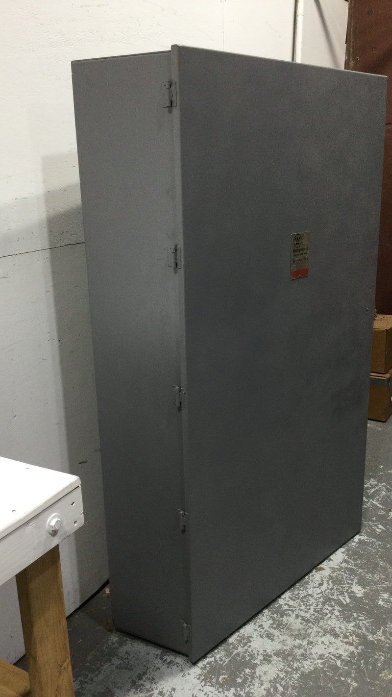 Westinghouse/Bryant HFN367 800 Amp 3 Pole 600V Fusible Heavy Duty Safety Switch 65 1/2" x 38"