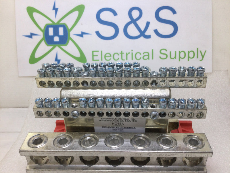 Square D Schneider Electric HC4SN I-Line, assembly kit, solid neutral, 400A, 14 AWG to 350kcmil