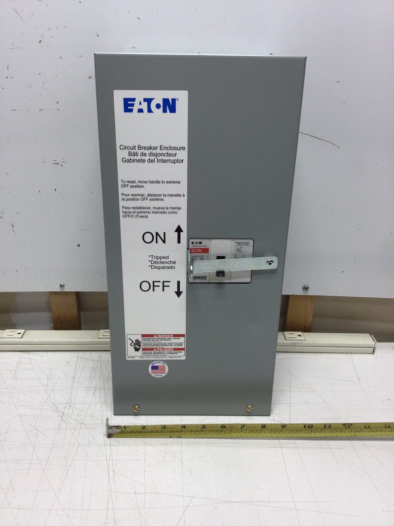 Eaton SGDN100 Indoor Surface Mounted Nema 1 Breaker Enclosure with GD Series 90 Amp Breaker with Shunt Trip (SGD3090S1)