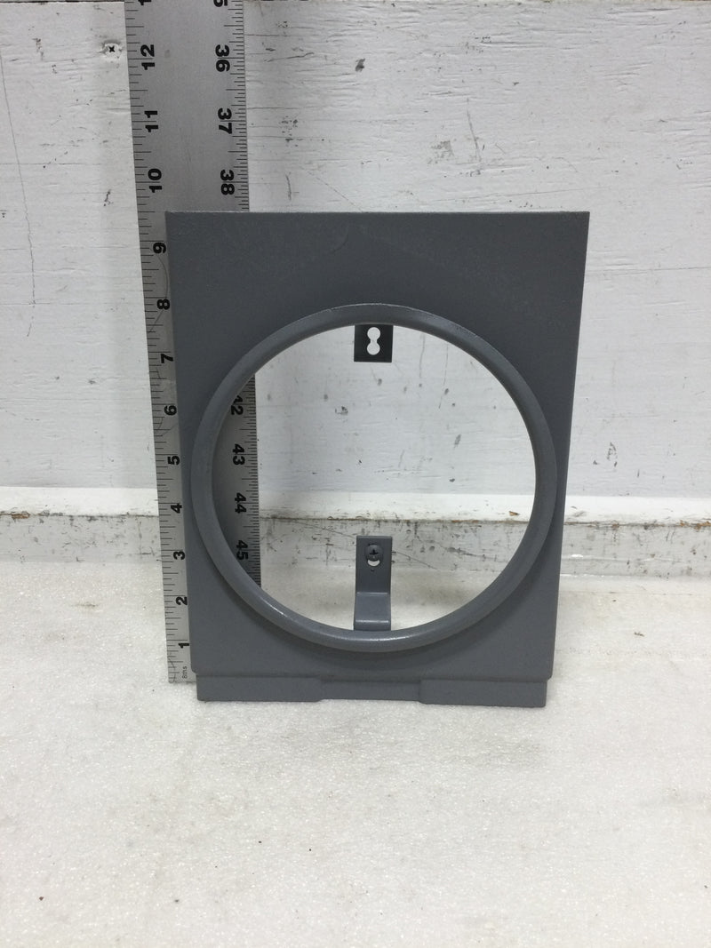 Westinghouse/Bryant Meter QS-4 / QS5 QS/QP Quick-Stack Meter Center Ring Type Meter Cover Raised Ring with Two Back Brackets 9 1/2" x 7 1/4"