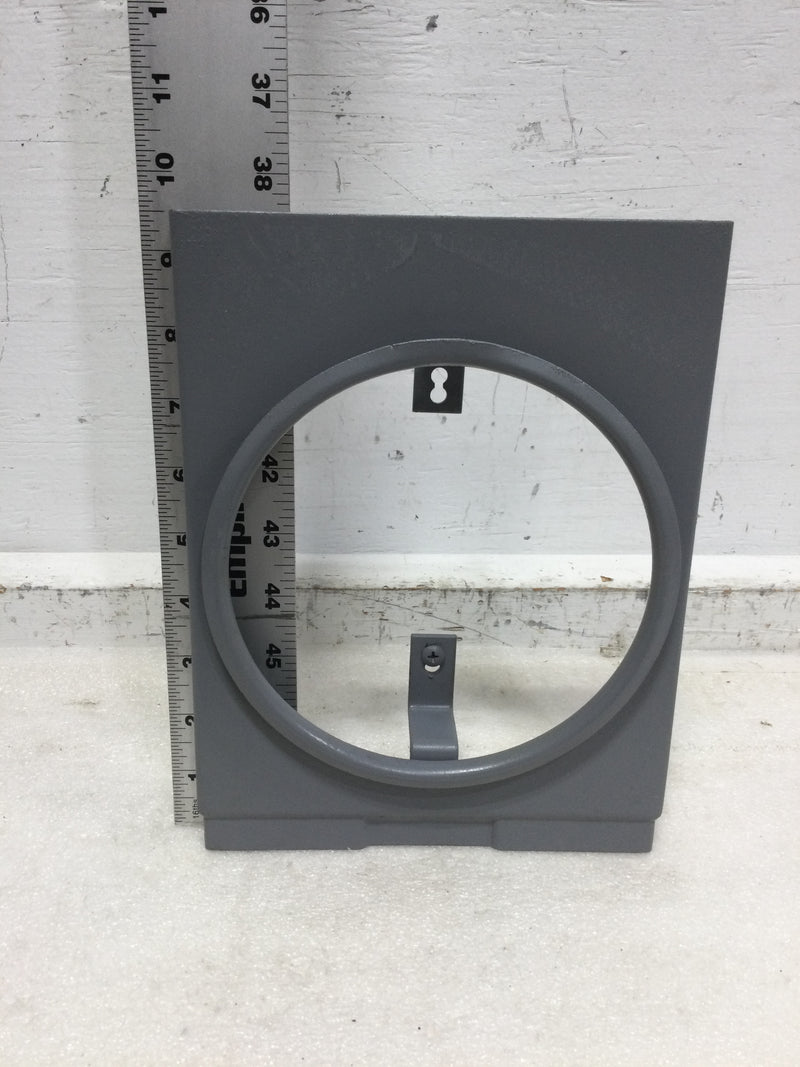 Westinghouse/Bryant Meter QS-4 / QS5 QS/QP Quick-Stack Meter Center Ring Type Meter Cover Raised Ring with Two Back Brackets 9 1/2" x 7 1/4"