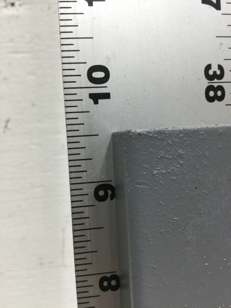 Westinghouse/Bryant Meter QS-4 / QS5 QS/QP Quick-Stack Meter Center Ring Type Meter Cover Raised Ring with Two Back Brackets 9 1/2" x 7 1/4"