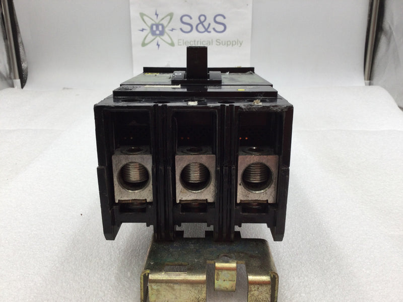 Square D KH36200 200 Amp 600V 3 Pole Thermal Magnetic Circuit Breaker Type KA