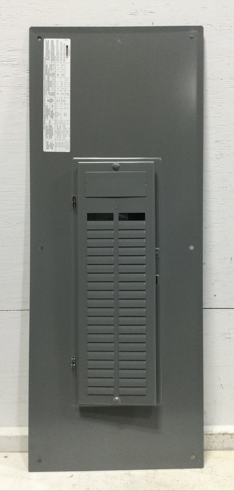 Square D QOC42UF Series S01 Type 1 42 Space QO Load Center Cover/Door Only with Main 39 1/4" x 15 1/2"