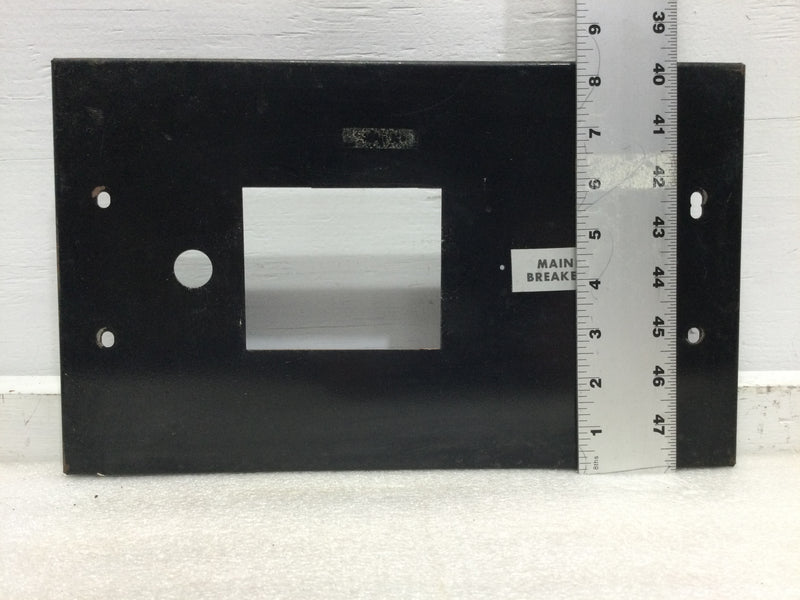 Square D Type MLW Filler Plate 8 1/4" x 13 3/4" with Main Breaker Opening, MLW- 7- 8050-2C, 800 amp, 120/208v, 3 ph,  4 wire