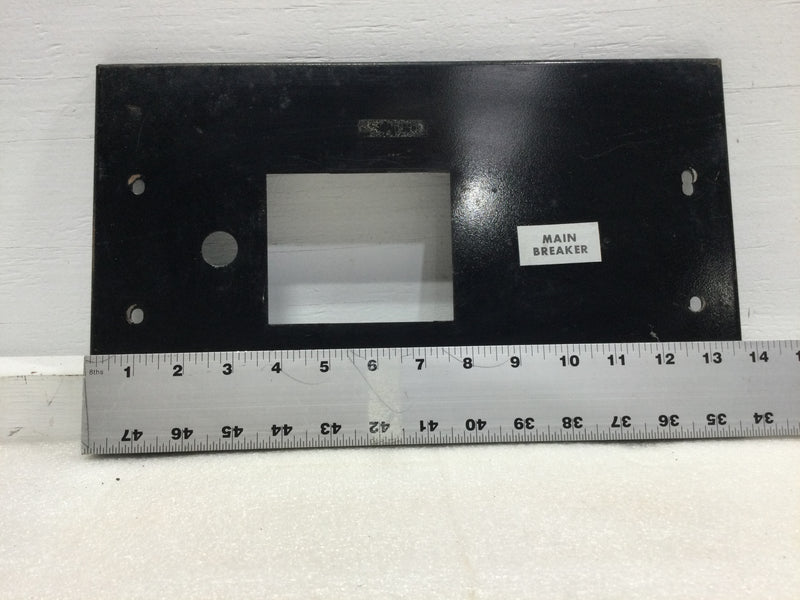 Square D Type MLW Filler Plate 8 1/4" x 13 3/4" with Main Breaker Opening, MLW- 7- 8050-2C, 800 amp, 120/208v, 3 ph,  4 wire