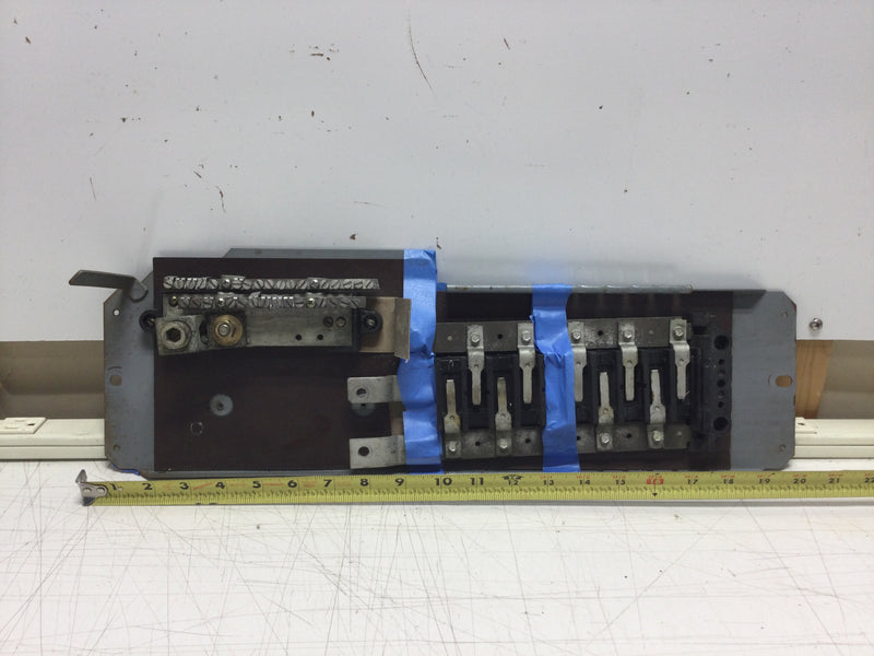 Square D QON-20M-150 Series C2 150 Amp 120/240 VAC 1 Phase 3 Wire 10 Space Panel Guts