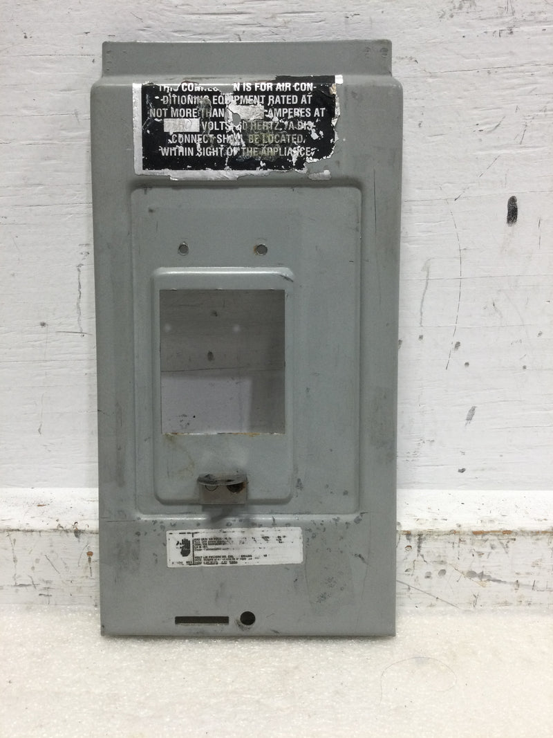 Cutler Hammer CH2L40RF/ BR24L70 Circuit Breaker Enclosure Only 40 Amp 9 5/8" x 5"