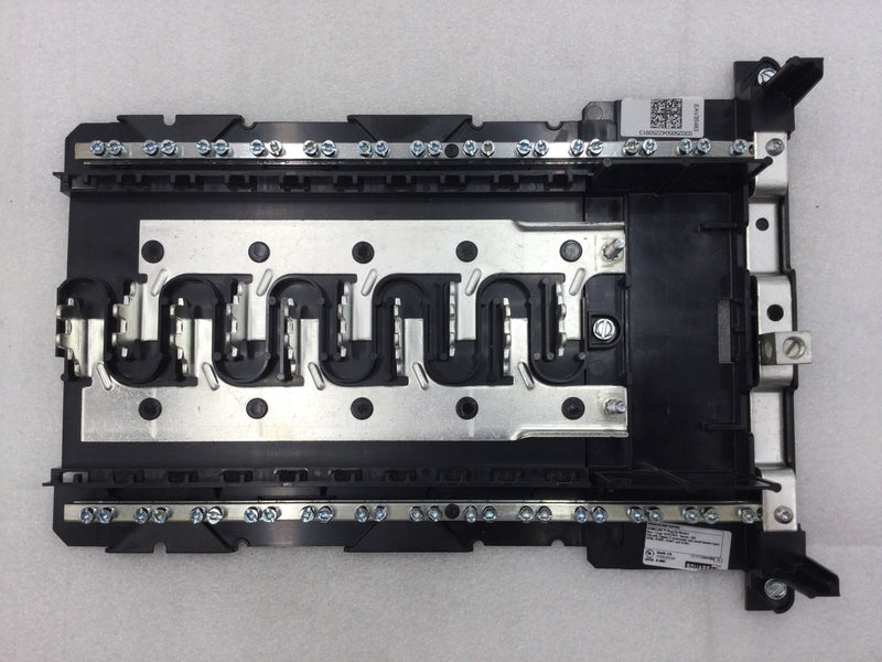 Square D HOM2040M100PRB 10 Space/40 Circuit 100 Amp 120/240 VAC Single Phase Load Center Guts Only 9" X 14"