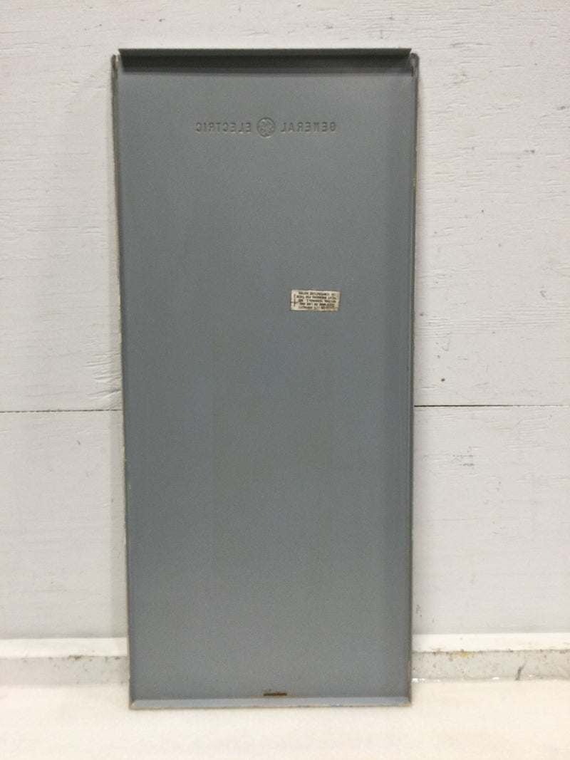 GE General Electric TM820RCUFLP 200A 120/240VAC 8 Space/16 Circuits Load Center Cover Only 28 7/8" x 12 7/8"