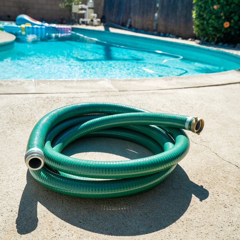 Duromax XPH0410S 4'' x 10 Ft Suction Hose for Water Pumps