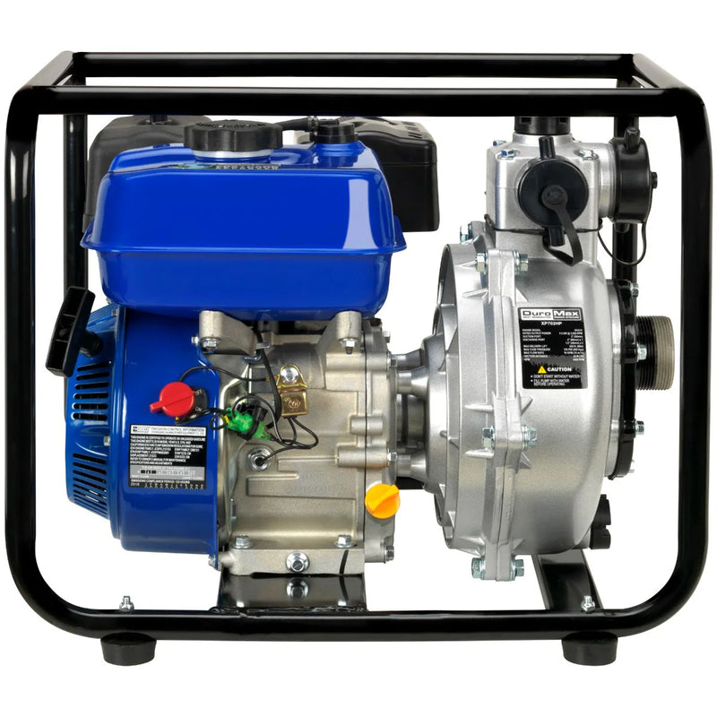 DuroMax XP702HP 208cc 70-Gpm 2" Gas Powered Portable High Pressure Water Pump