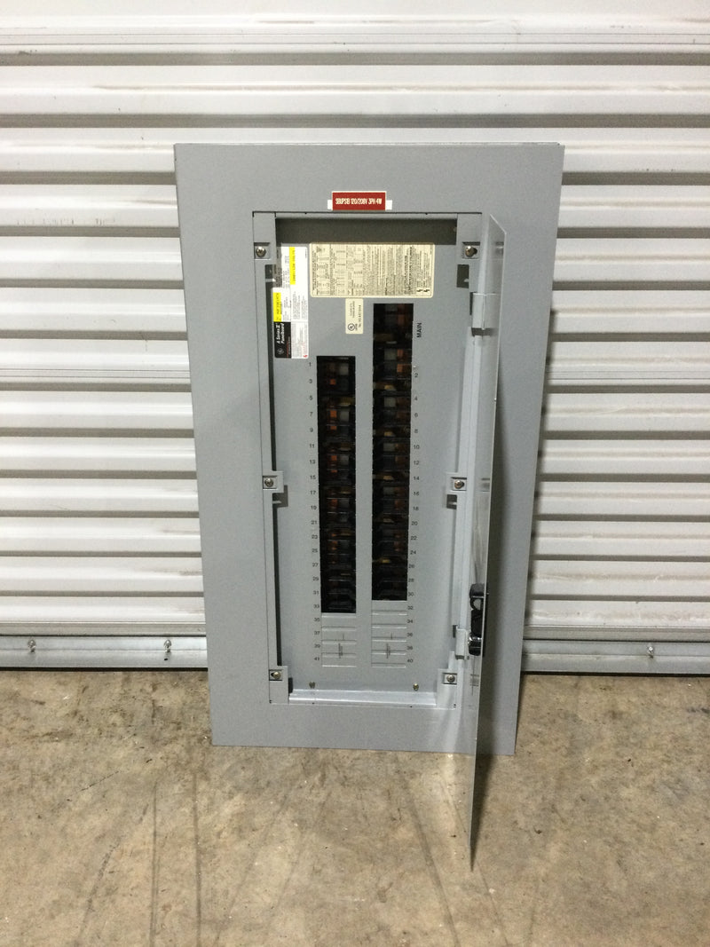 General Electric AQF3361ATX Main Breaker 125A 208Y/120V Distribution Panel 36 Cir 3Ph 4 Wire (Please See Photos)