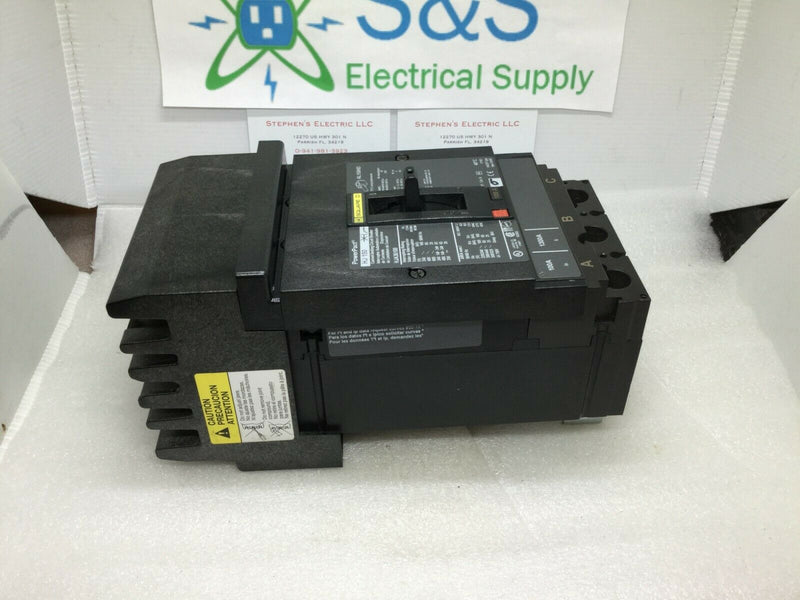 Square D Hj 150 Hja36100 3 Pole 100 Amp 600v Circuit Breaker