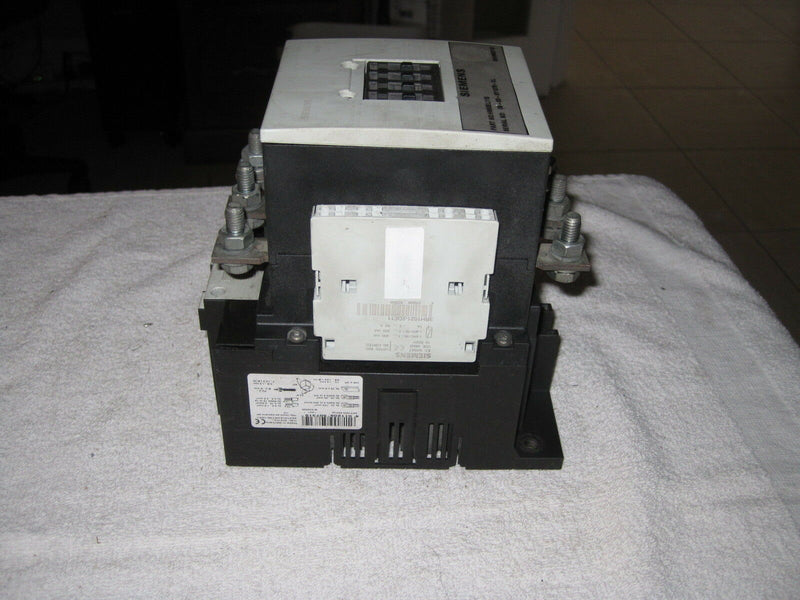 Siemens 3rt1 055-6af36 Sirius Contactor, 3 Poles, 75kw / 400v, 110/127v Coil