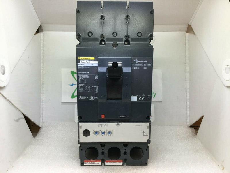 Square D Ldm36600u31x  600 Amp 600 Volts Ld 600 Powerpact Breaker Al600ls52