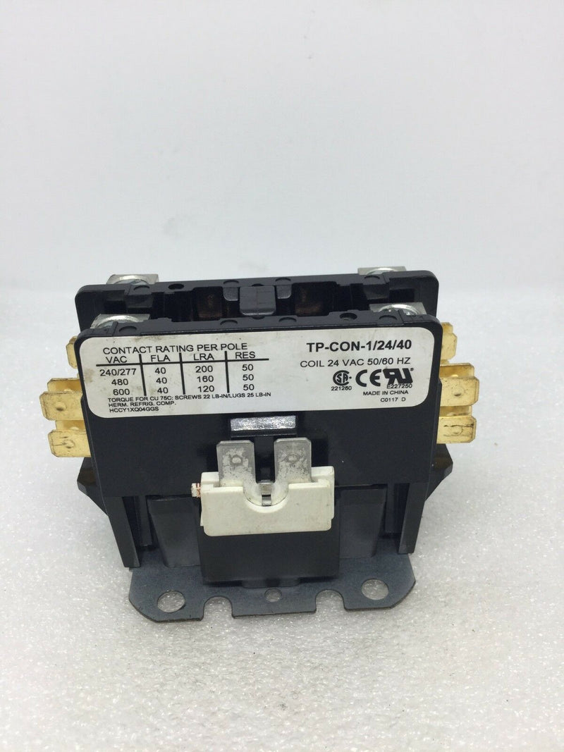Tradepro Tp-Con-1/24/40 -1 Pole, 40 Amp