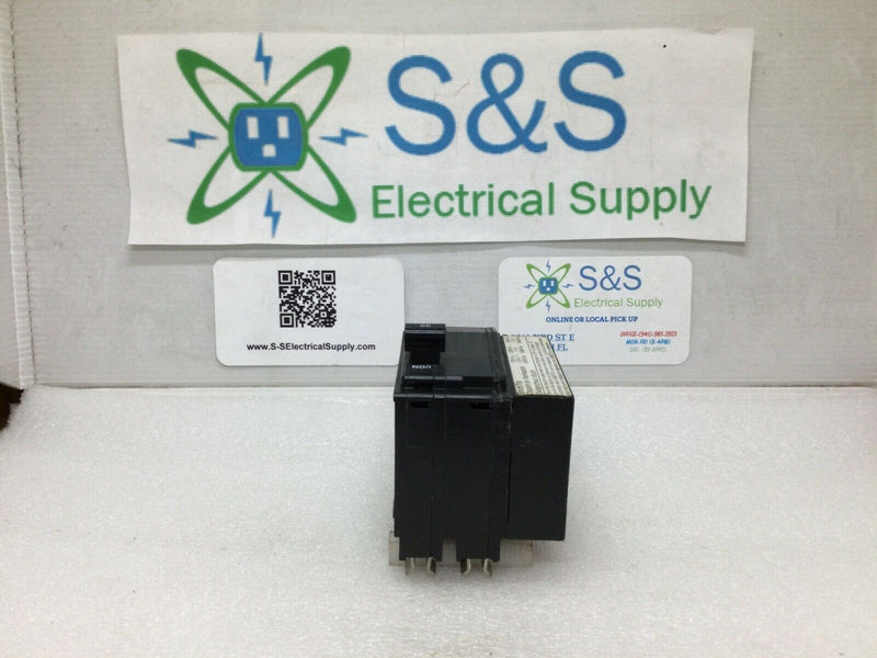 Square D QO2301021 2 Pole 30 Amp 120 Volt Shunt Trip Plug In Circuit Breaker QO230-1021