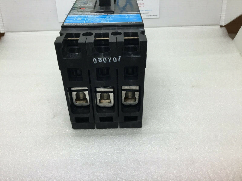 Siemens Ed4 Ed43b080 3 Pole 80 Amp 480v Circuit Breaker Black/Blue