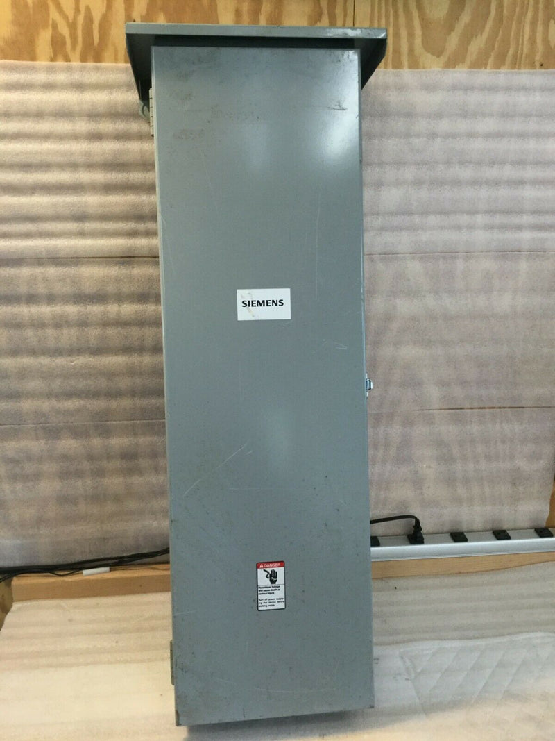 Siemens F6n3r 250 Amp Nema 3r 600vac/500vdc Circuit Breaker Disconnect Enclosure