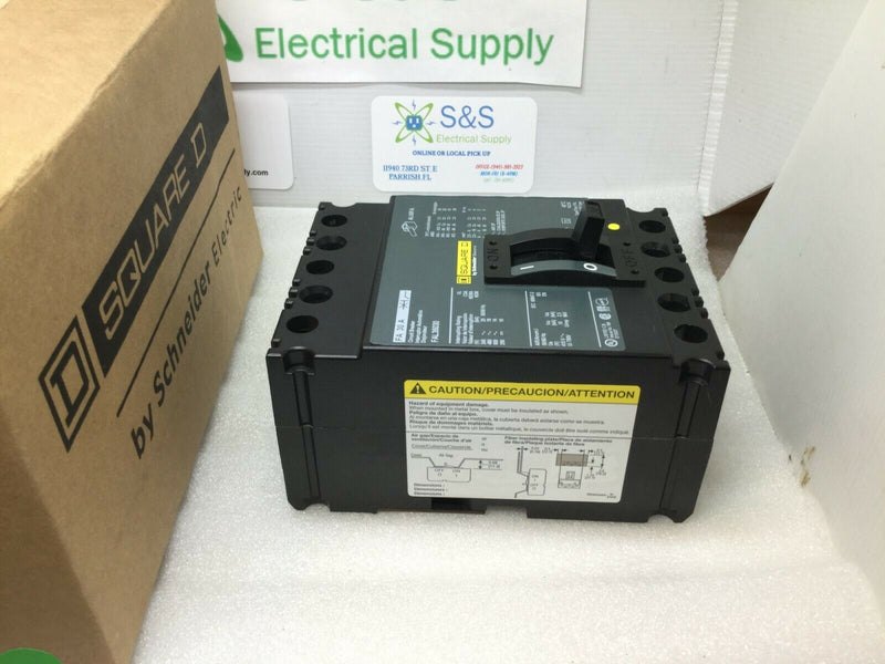 Square D FAL36030 30 Amp 600V 3 Pole Circuit Breaker