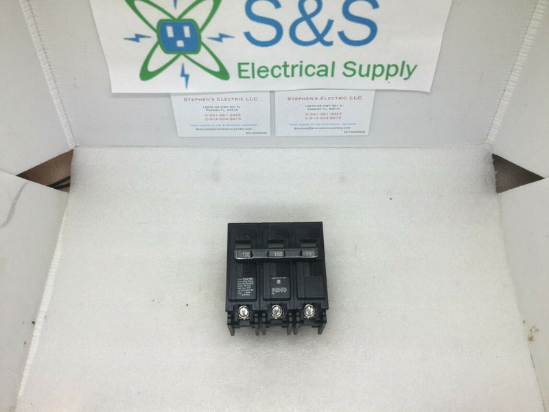 Siemens Hbl B3100hh 3 Pole 240v 100 Amp 65ka Circuit Breaker Bolt On