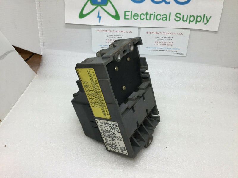 Allen Bradley 609-B0w Manual Starter 3p Size 1 609-Bow