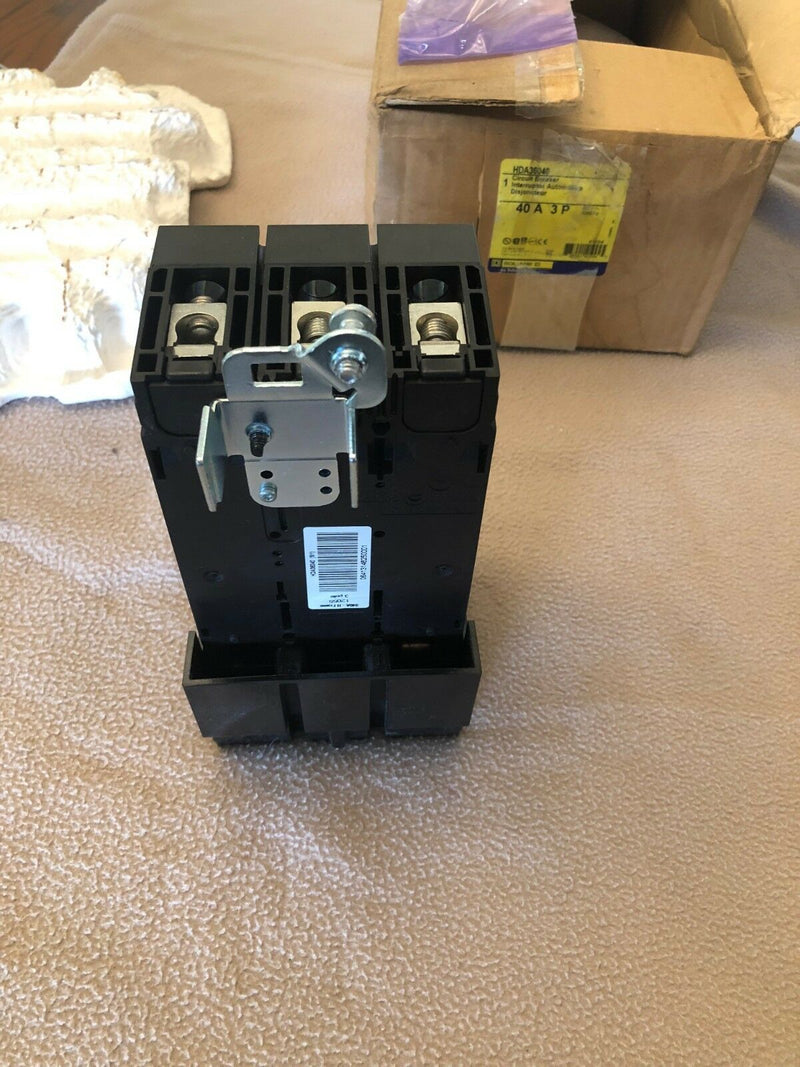 Square D HDA36040 40 Amp 3 Pole 600 Vac PowerPact Circuit Breaker