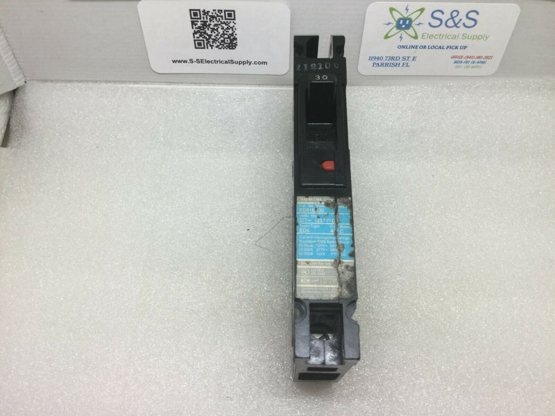 Siemens Ite Ed41b030 30-Amp Single Pole Circuit Breaker 277v