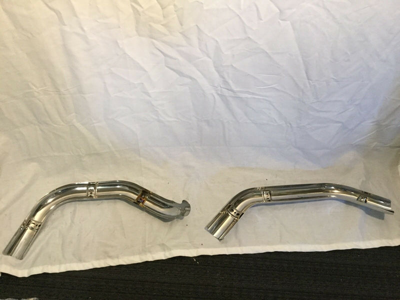 Oem Harley Davidson Motorcycle Exhaust Muffler Crome Parts