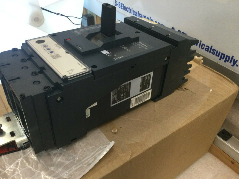 Square D Lga36600u31x  600a 600v Circuit Breaker 3 Pole Powerpact W/Aux Lg600