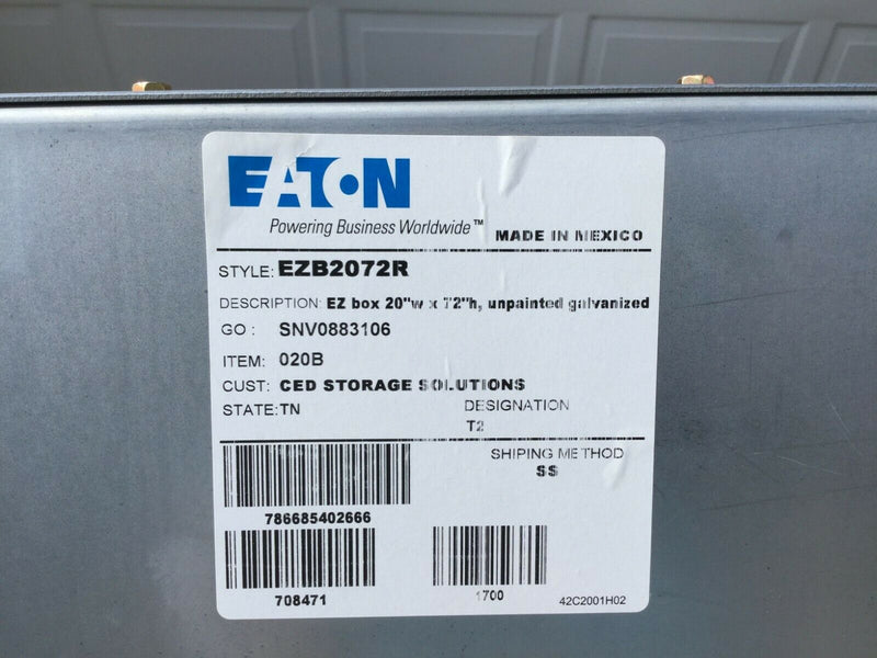 Eaton Cutler-Hammer Prl1a P1a400lt42ah01 400 Amp 208/120v Panel,Cover & Can Pack