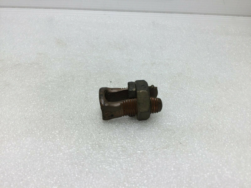 Utilsco R-1/0-2 Db Copper Split Bolt Connector T-1/0-14