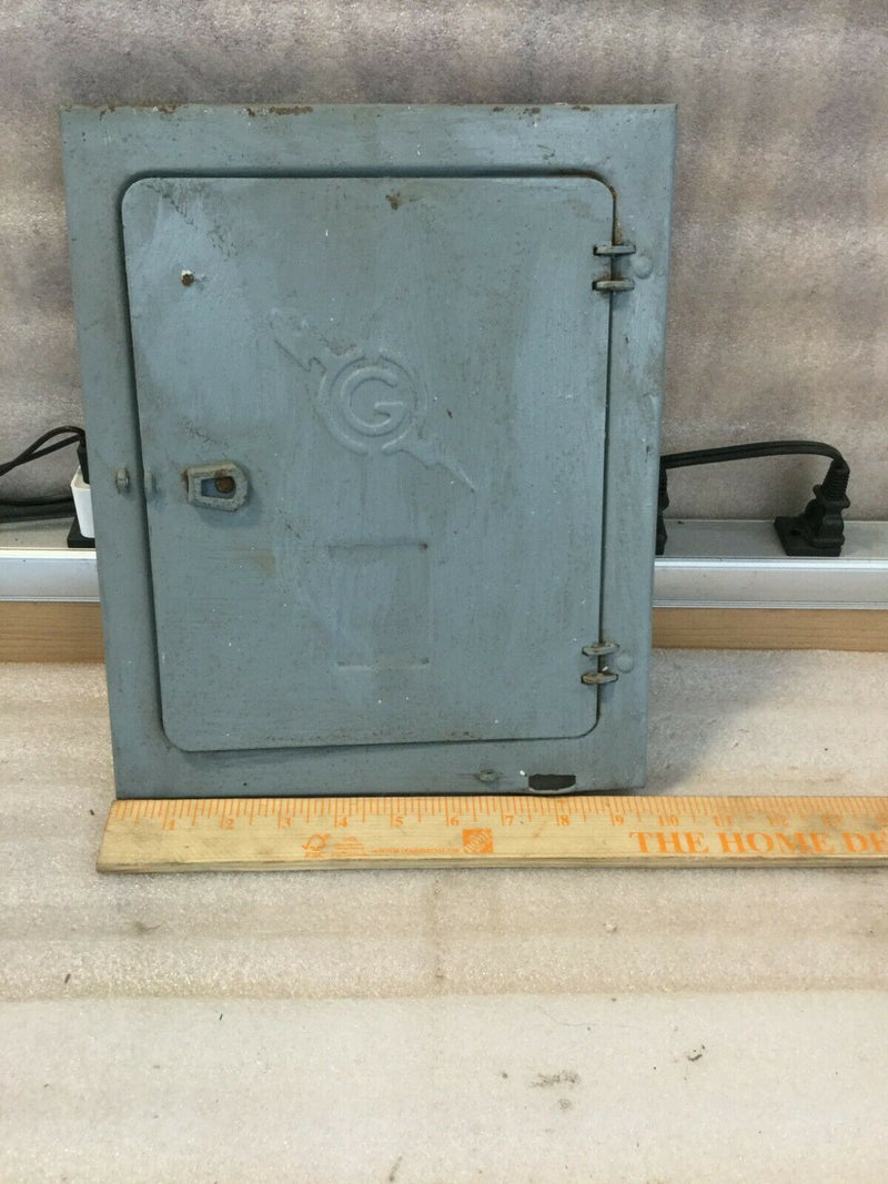 General Switch Corp Cat No 6214 Fuse Panel 60 Amp Box Deadfront Cover Door