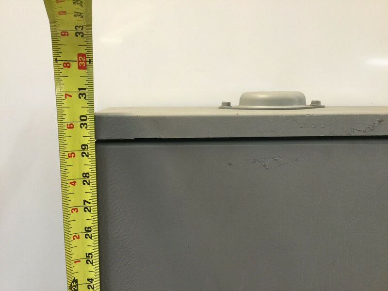 Square D Bx330ra Qo Load Center 200 Amp 3-Phase 120/208v Type 3r 30 Spaces