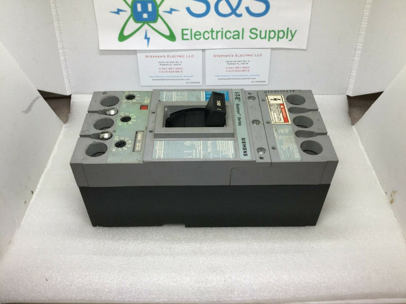 Siemens/ITE FXD63B150 150 Amp 3 Pole 600v Type FXD6 150 Amp Mag Trip Circuit Breaker