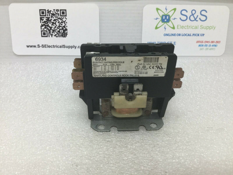 6934- 2 Pole  24v Coil - Definite Purpose Contactor