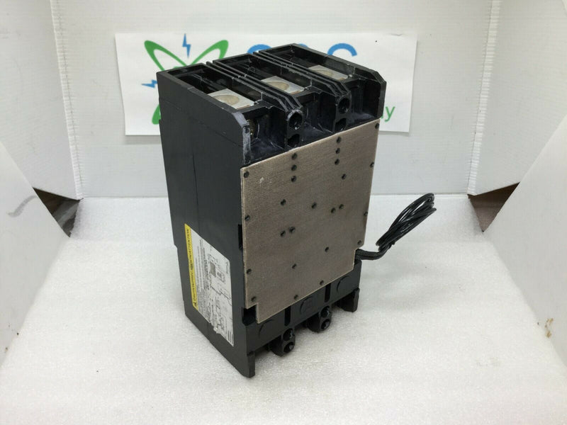 Square D Kal361501021 Circuit Breaker, 150 Amp, 120-240 Vac Shunt Trip,