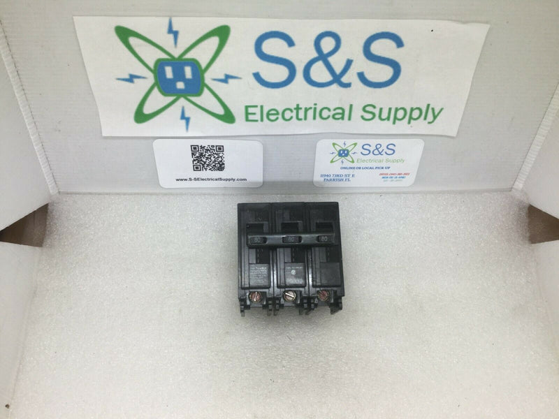 Siemens B380h Blh 3 Pole 80 Amp 240 Volt  B380h Circuit Breaker