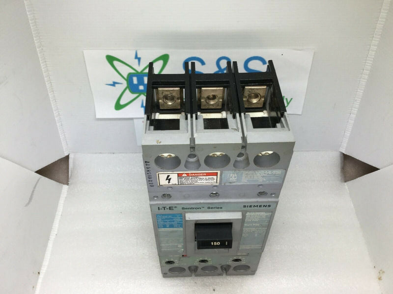 Siemens/ITE FXD63B150 150 Amp 3 Pole 600v Type FXD6 150 Amp Mag Trip Circuit Breaker