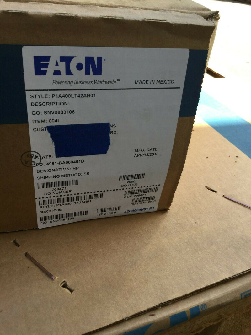 Eaton Cutler-Hammer Prl1a P1a400lt42ah01 400 Amp 208/120v Panel,Cover & Can Pack