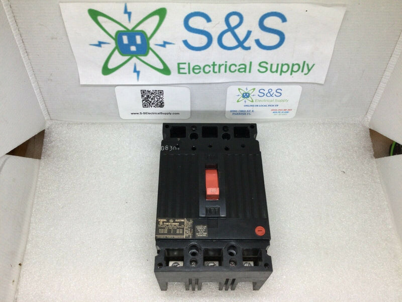 Ge Thed136060 60a  3 Pole 600vac Molded Case Circuit Breaker