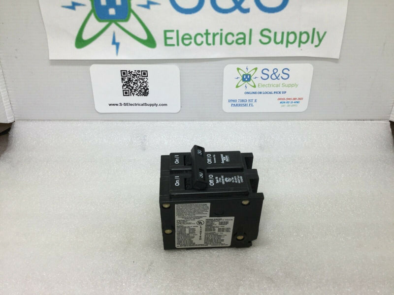 Connecticut Electric Type TB UBI-TB230C 2 Pole 30a 120/240v Circuit Breaker