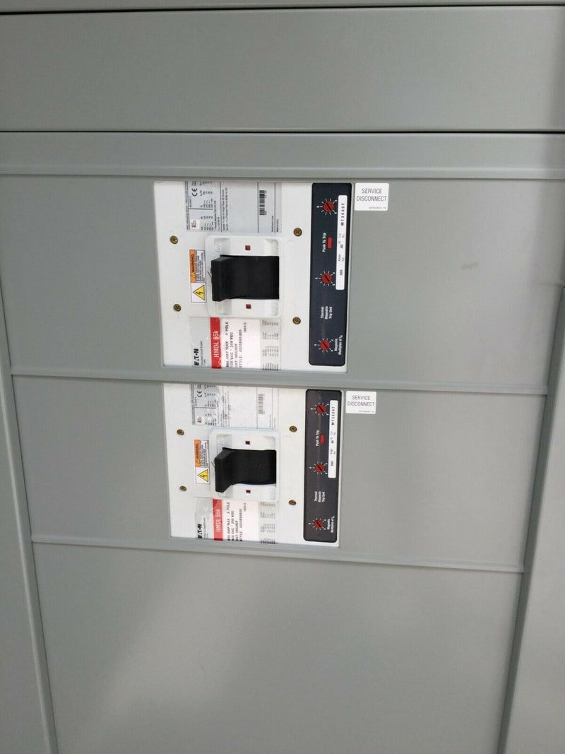 Eaton Cutler-Hammer Panel Prl-C 208/120 volt 100ka 4 Wire 1600 amp Nema3r 2- Hmdl3800f