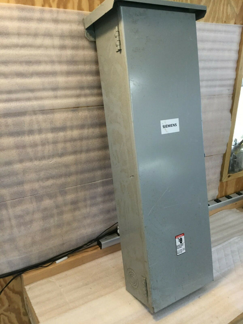 Siemens F6n3r 250 Amp Nema 3r 600vac/500vdc Circuit Breaker Disconnect Enclosure