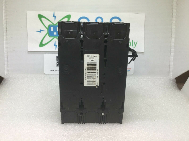 Square D Hgl36080so Circuit Breaker 3 Pole 80a 600vac/250vdc With 24v Shunt Trip