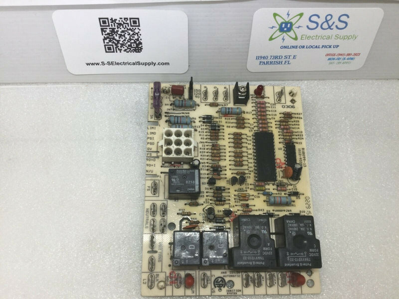 Ans Z21.20 Automatic Ignition System Board 24vac 60hz B18099-13 /1012-03-9337a